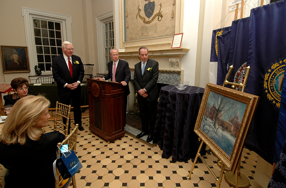 Unveiling of Philadelphia landscapes, commissioned by Sunoco, Inc.