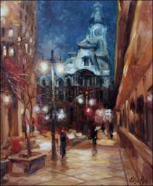 Avenue of The Arts at Night. 2006