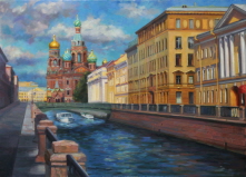 A Stroll Along Griboyedov Canal . 2011