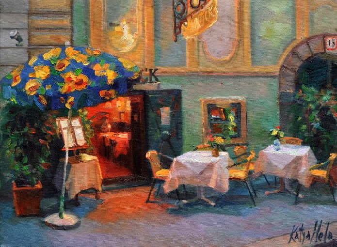 Cafe in Vienna. 2005