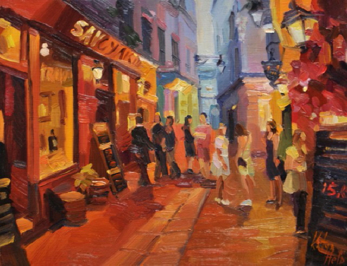 Night Life in Latin Quarter, Paris. 2008