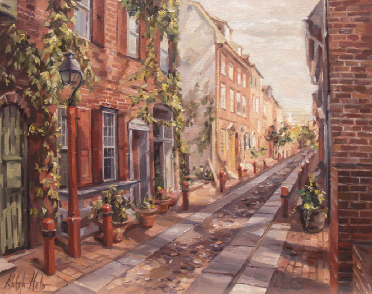 Elfreths Alley, Philadelphia. 2006