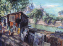 Les Bouquinistes, Notre Dame. Paris 2013