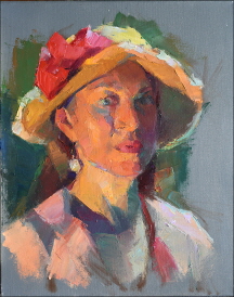 Palette Knife Portrait. 2020