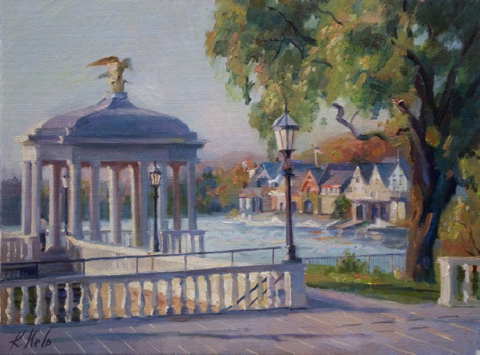 Boathouse Row. Early Fall. 2008